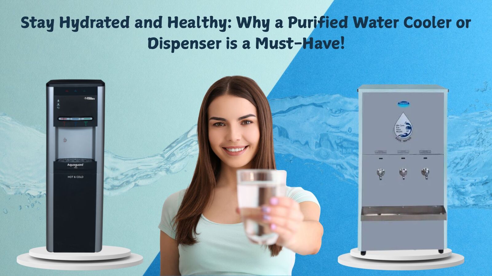 Stay Hydrated and Healthy: Why a Purified Water Cooler or Dispenser is a Must-Have!